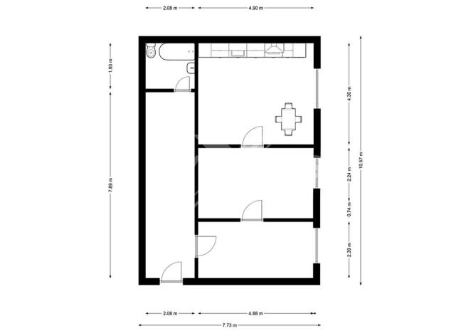 Prodej bytu 2+1, Soběslav, Rašínova, 64 m2