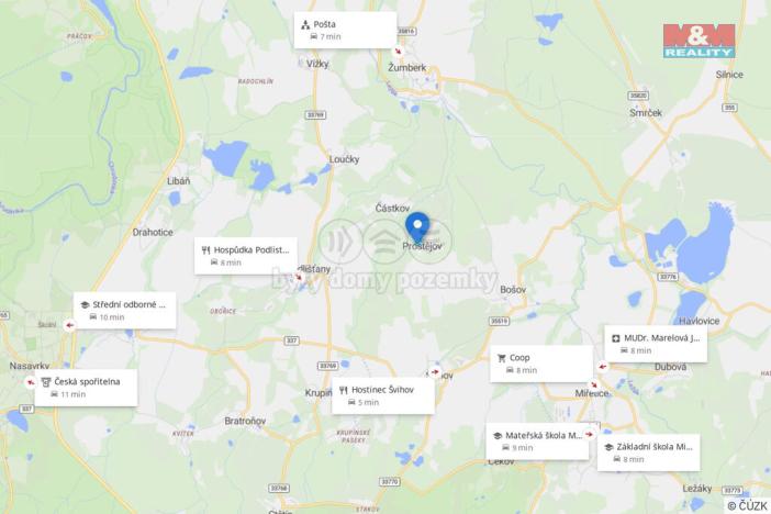 Prodej pozemku pro bydlení, Žumberk - Prostějov, 5738 m2