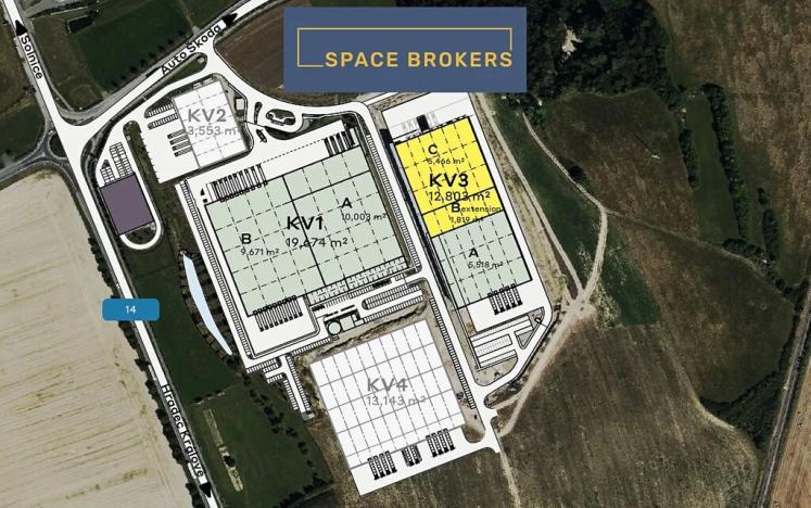 Pronájem skladu, Kvasiny, 5350 m2