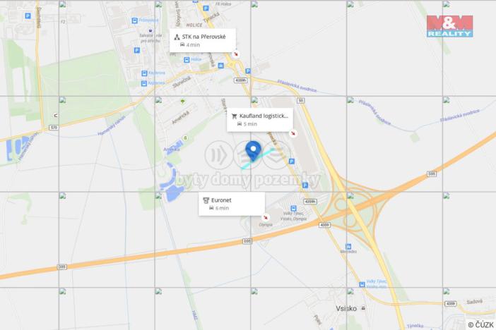 Prodej komerčního pozemku, Olomouc - Holice, 6563 m2