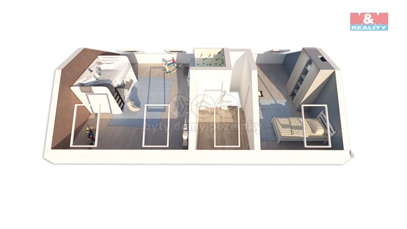 Prodej rodinného domu, Brod nad Dyjí, 64 m2