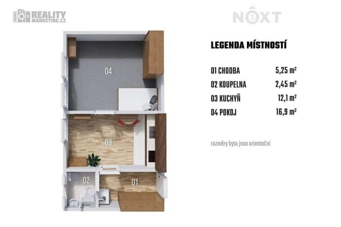 Prodej bytu 4+kk, Kroměříž, Štursova, 151 m2