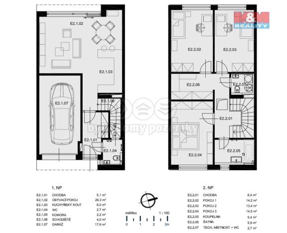 Prodej rodinného domu, Praha - Satalice, 143 m2