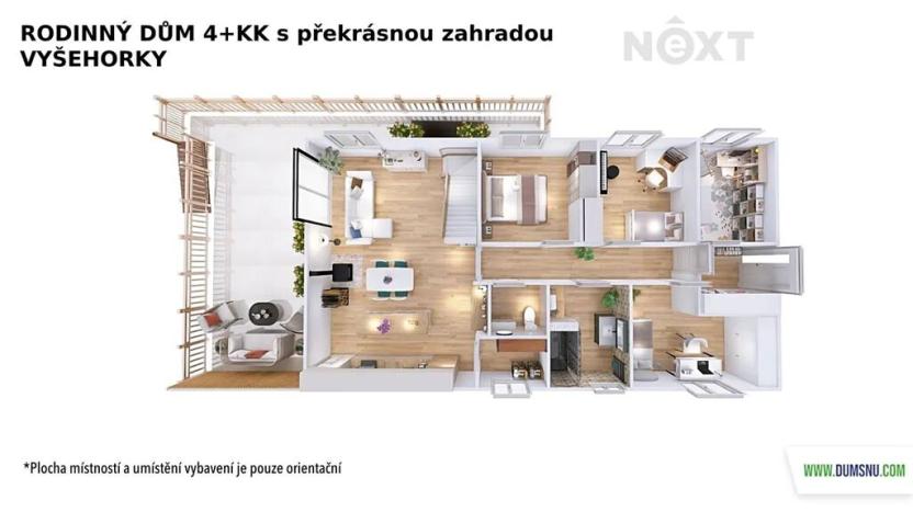 Prodej rodinného domu, Líšnice, 100 m2