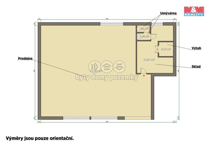 Pronájem obchodního prostoru, Třemošná, Plzeňská, 187 m2