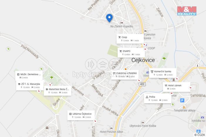 Prodej rodinného domu, Čejkovice, K Marku, 138 m2