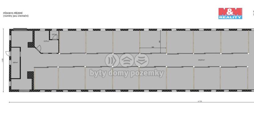 Prodej zemědělské usedlosti, Staré Křečany, 2065 m2
