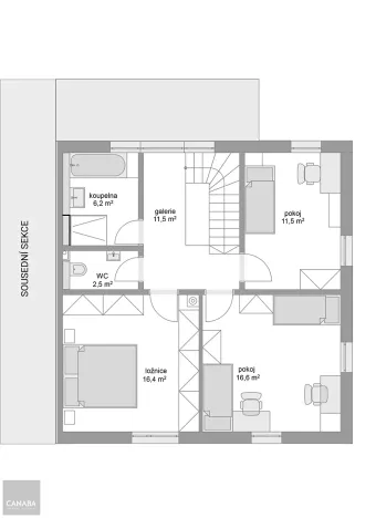 Prodej rodinného domu, Úvaly, 142 m2