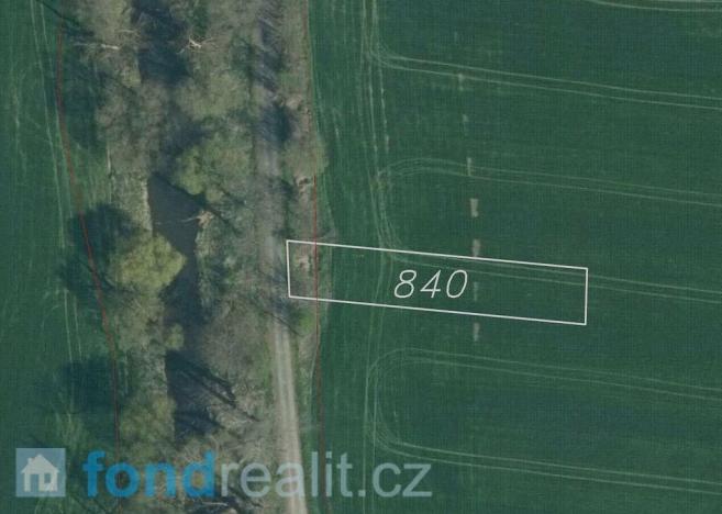 Prodej pozemku, Hořín, 3462 m2