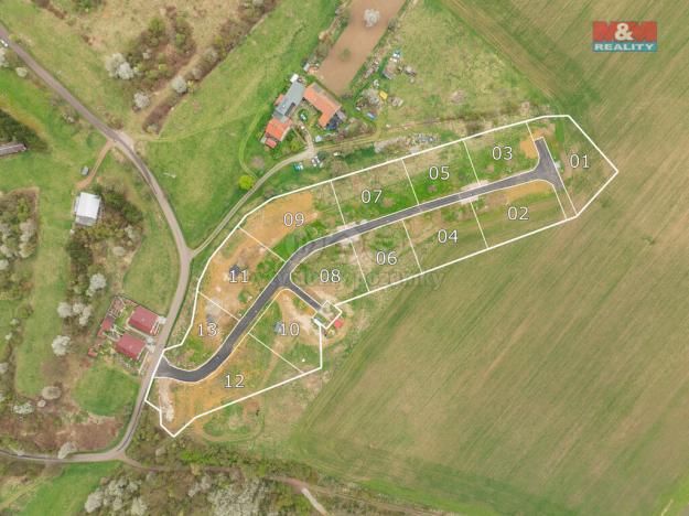 Prodej pozemku pro bydlení, Řehlovice, 1323 m2