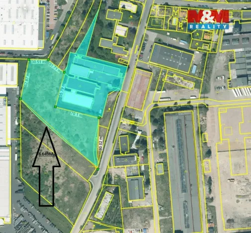 Prodej výrobních prostor, Rokycany - Nové Město, Václava Nového, 4311 m2