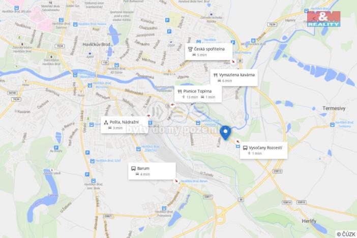 Prodej pozemku pro bydlení, Havlíčkův Brod, 1391 m2