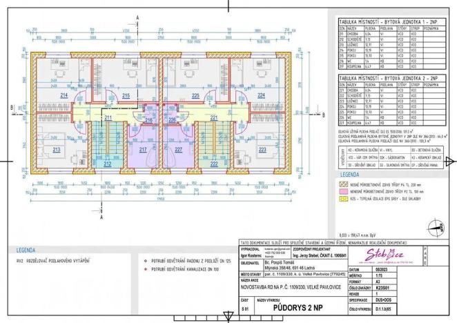 Prodej rodinného domu, Velké Pavlovice, 134 m2