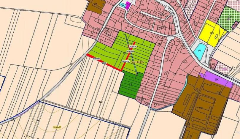 Prodej pozemku, Starý Bydžov, 284 m2