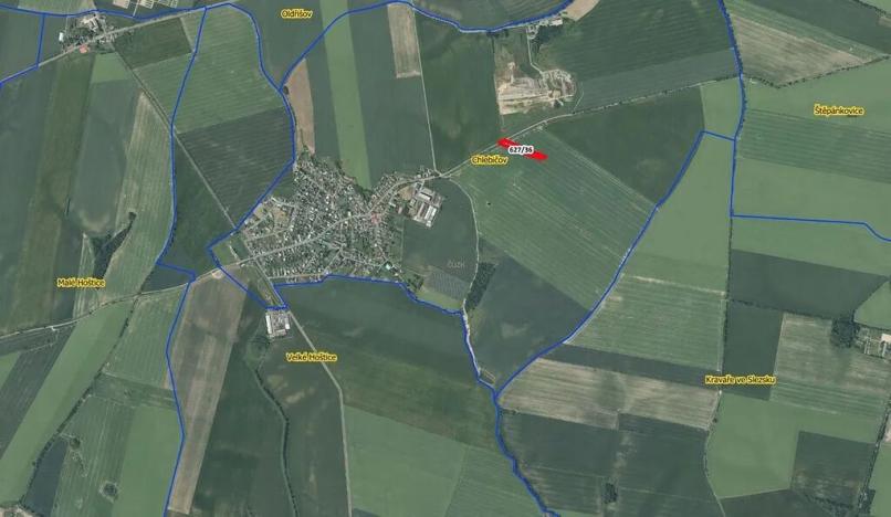 Prodej pole, Chlebičov, 5163 m2