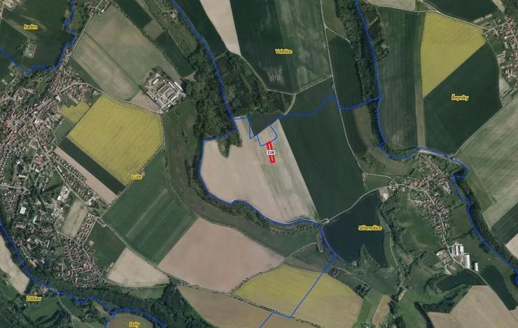 Prodej pole, Střemošice, 3348 m2