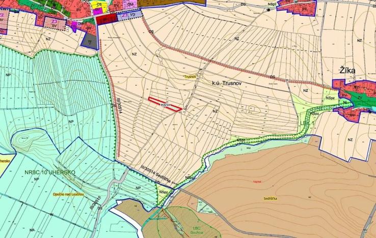 Prodej pole, Trusnov, 2975 m2