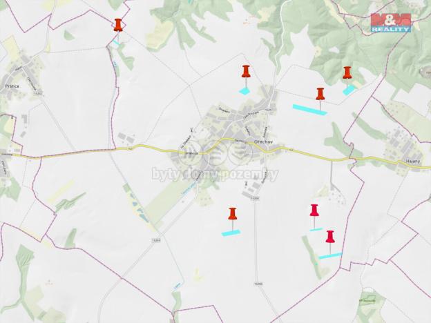Prodej pole, Ořechov, 87559 m2