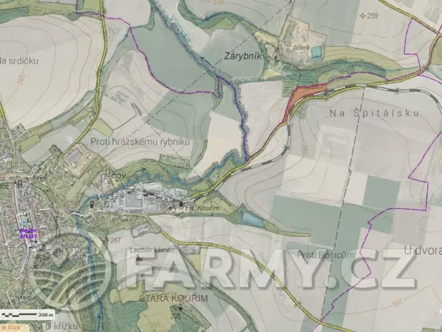 Prodej pole, Kouřim, 12974 m2
