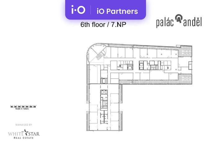 Pronájem kanceláře, Praha - Smíchov, Plzeňská, 1121 m2