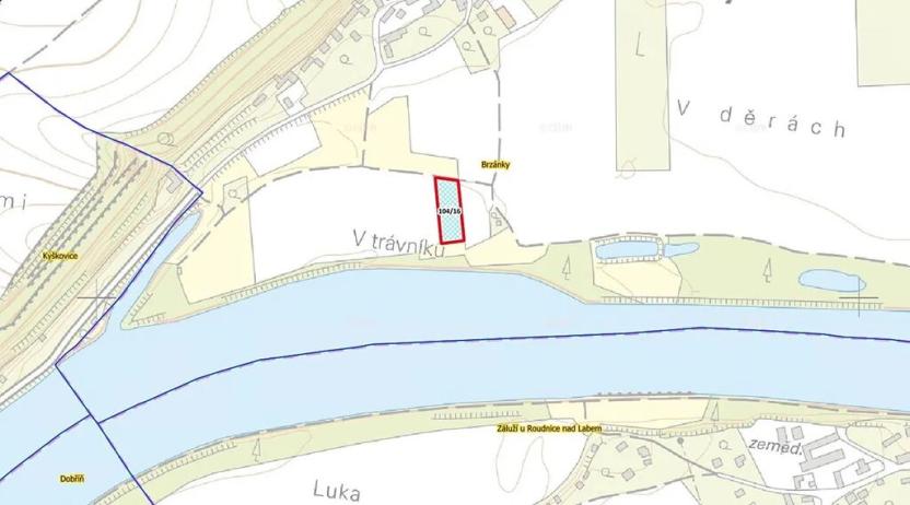 Prodej podílu pozemku, Brzánky, 311 m2