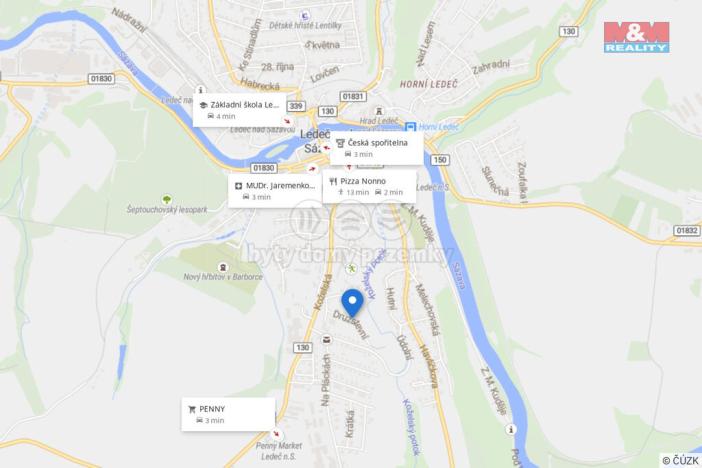 Prodej bytu 3+1, Ledeč nad Sázavou, Družstevní, 67 m2