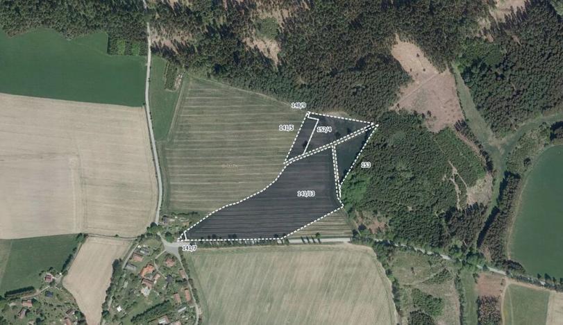 Prodej pole, Číhošť, 30470 m2