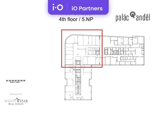 Pronájem kanceláře, Praha - Smíchov, Plzeňská, 446 m2