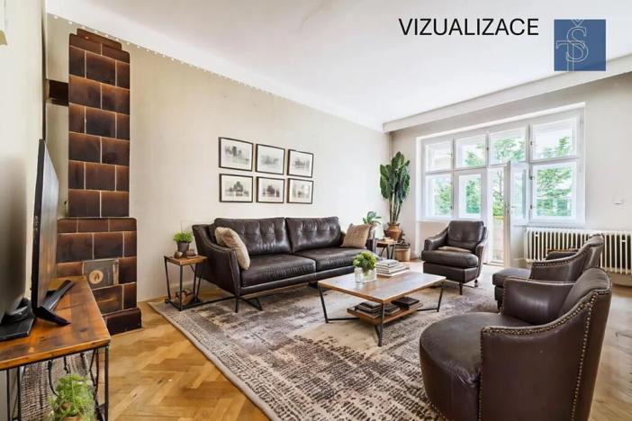 Prodej bytu 2+1, Praha - Bubeneč, Národní obrany, 93 m2
