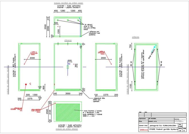 Pronájem garáže, Nymburk, Topolová, 18 m2