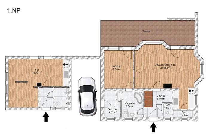 Prodej komerční nemovitosti, Miřetice, 956 m2