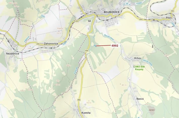 Dražba lesa, Bojkovice, 4193 m2