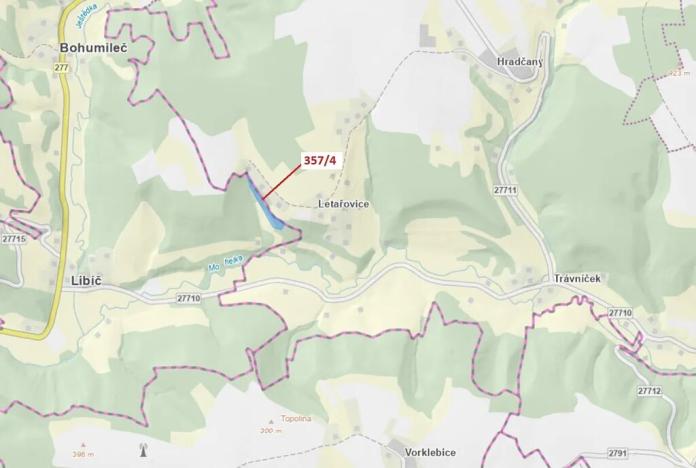 Dražba louky, Český Dub, 7888 m2
