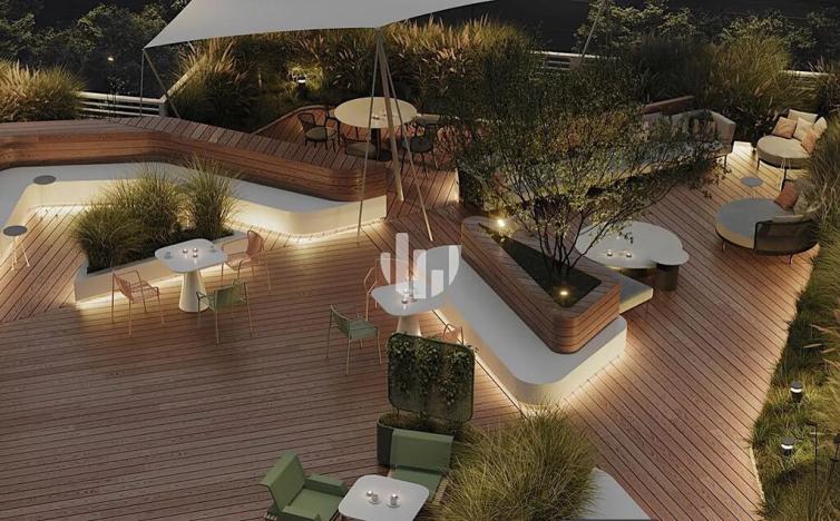 Pronájem kanceláře, Praha - Smíchov, Moulíkova, 327 m2