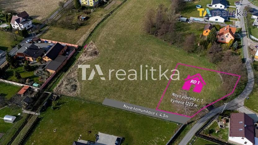 Prodej pozemku pro bydlení, Dětmarovice, 1203 m2