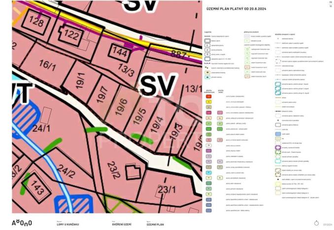 Prodej pozemku pro bydlení, Člunek, 900 m2