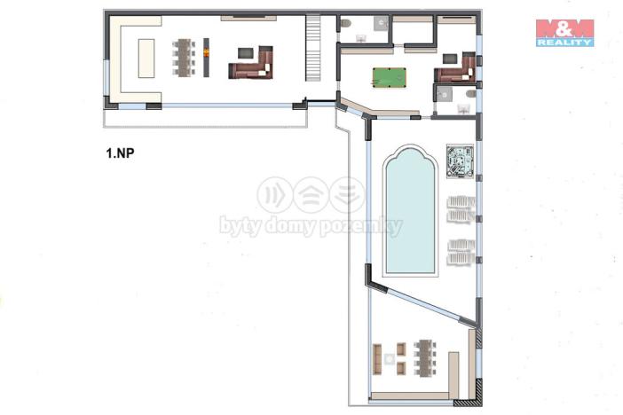 Prodej rodinného domu, Doubravčice, V Edenu, 1055 m2
