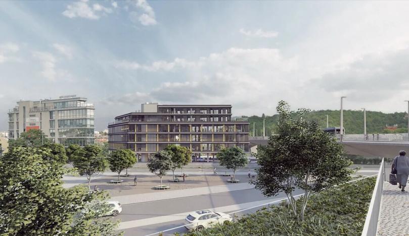 Pronájem kanceláře, Praha - Hlubočepy, Strakonická, 213 m2