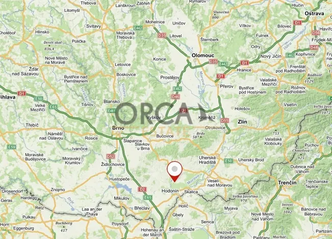 Prodej pole, Dubňany, 416 m2