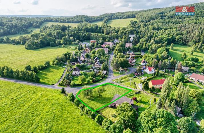 Prodej pozemku pro bydlení, Místo - Vysoká Jedle, 1768 m2