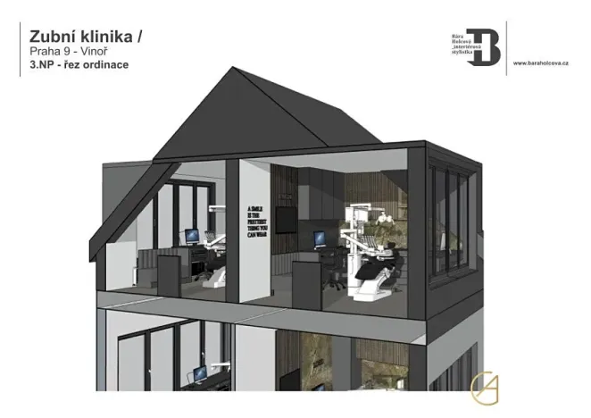 Pronájem ordinace, Praha - Vinoř, Mladoboleslavská, 92 m2