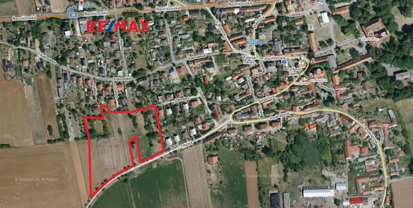 Prodej pozemku pro bydlení, Mšec, 822 m2