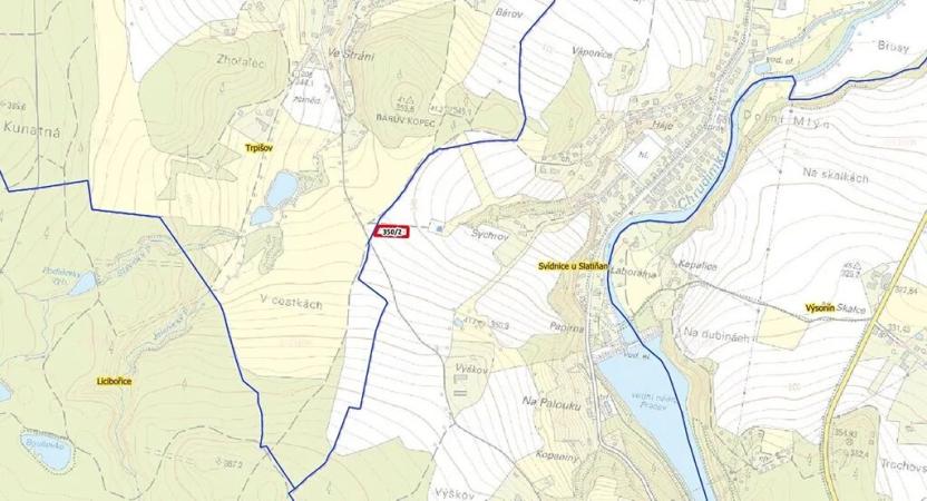 Prodej pole, Svídnice, 1957 m2