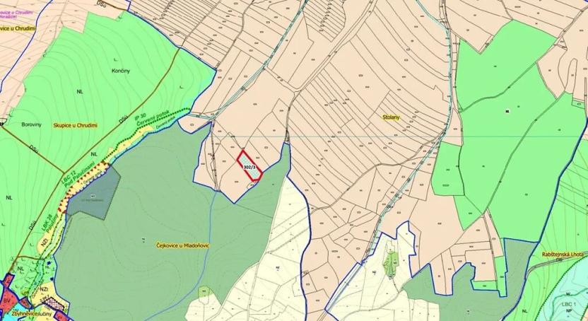Prodej pole, Stolany, 5612 m2