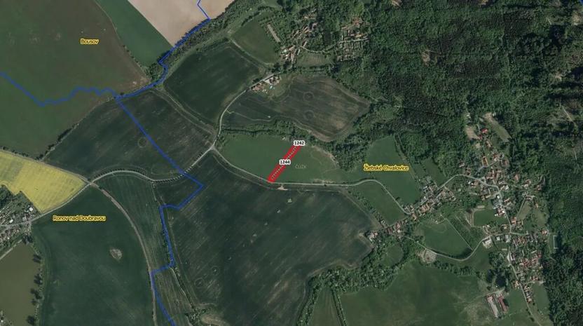 Prodej pole, Žlebské Chvalovice, 3358 m2