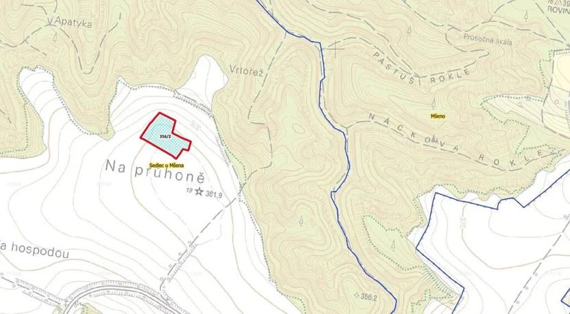 Prodej pole, Mšeno, 9070 m2