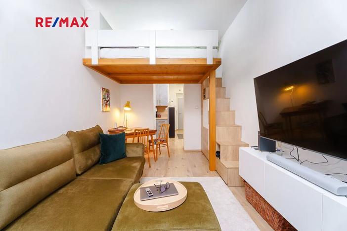 Prodej bytu 1+kk, Praha - Libeň, Kovářská, 28 m2