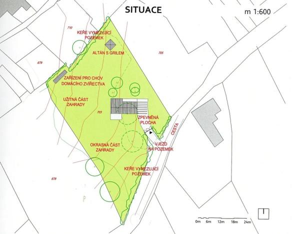 Prodej pozemku pro bydlení, Skřípov, 3039 m2