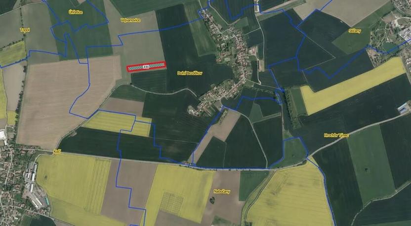 Prodej pole, Dolní Bezděkov, 7705 m2