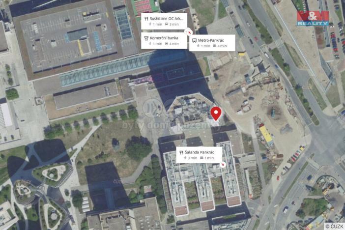 Pronájem kanceláře, Praha - Nusle, Na strži, 906 m2